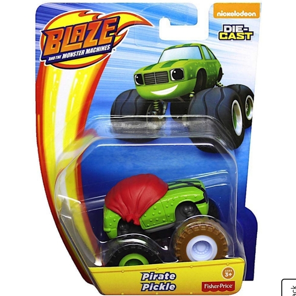 Nickelodeon Other - Pirate Pickle Die Cast Blaze Truck